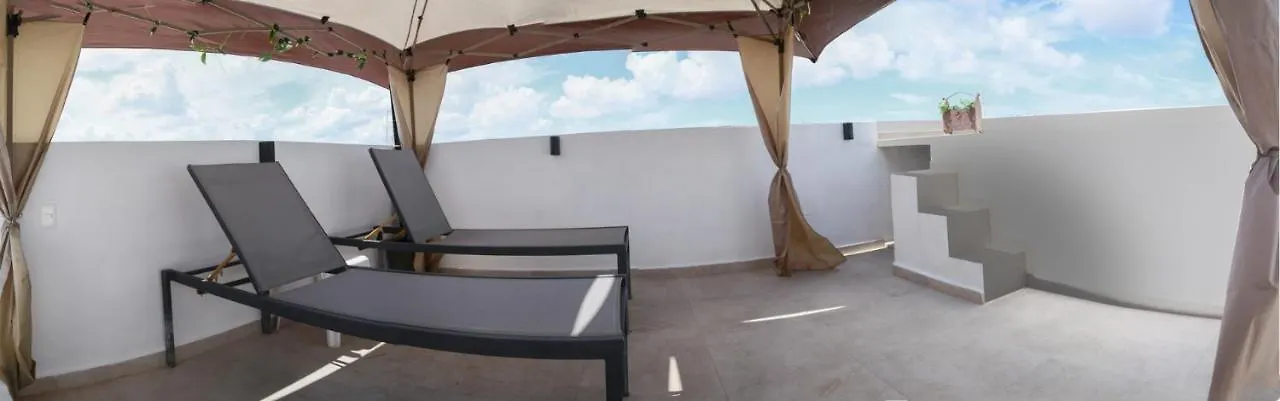 Cuarto Privado, Hamacas, Nuevo Jacuzzi Rooftop Cancun 0*,
